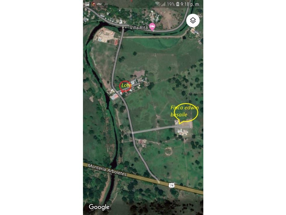 LOTE 473 MTS - LAS FLORES - VIA ARBOLETES - 1
