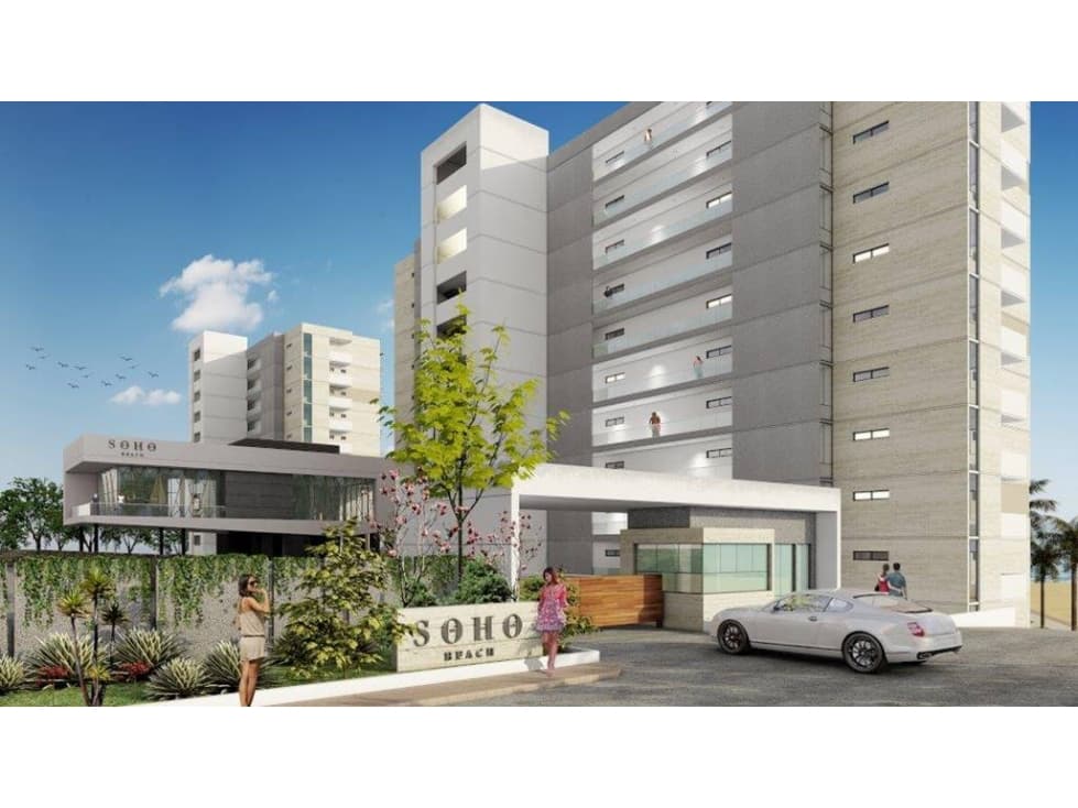 APARTAMENTO VENTA EN LA PLAYA SOHO BEACH - 1