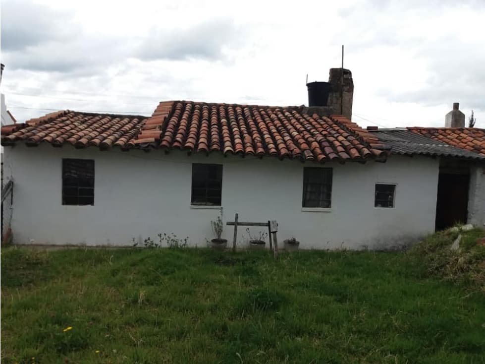 VENDO CASA CAMPESINA EN GUATAVITA - 1