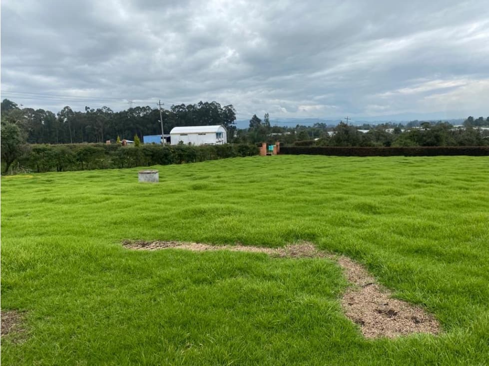 VENTA DE ESPECTACULAR LOTE DE 4607 Mts FACATATIVA - 1