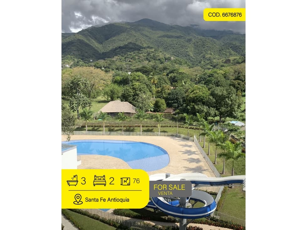 BEAUTIFUL APARTMENT FOR SALE / SANTA FE DE ANTIOQUIA - 1