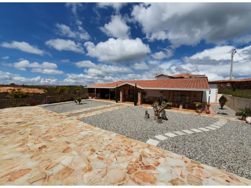 CASA CAMPESTRE EN VENTA DUNAS MESA DE LOS SANTOS AMOBLADA - 1