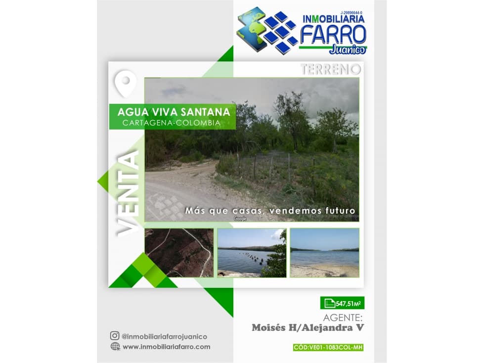 SE VENDE TERRENO EL PREDIO COLOMBIA  VE01-1083COL-MH - 1