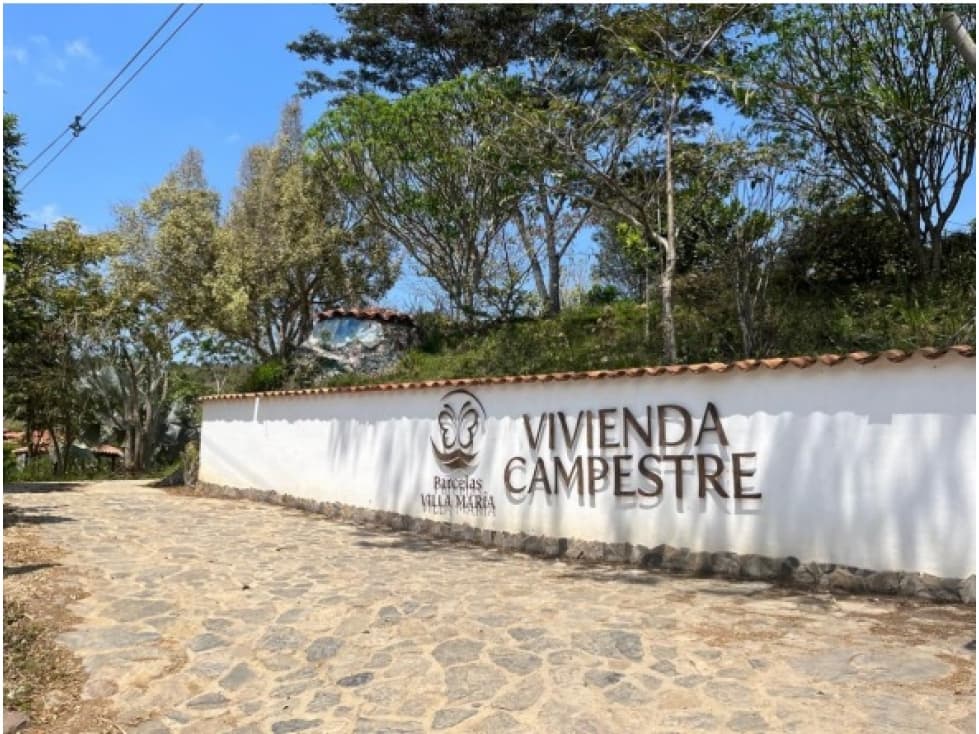 PARCELA VILLA MARIA EN VENTA / UBICADA 2 KM ANTES DE ZAPATOCA / # 30 - 1