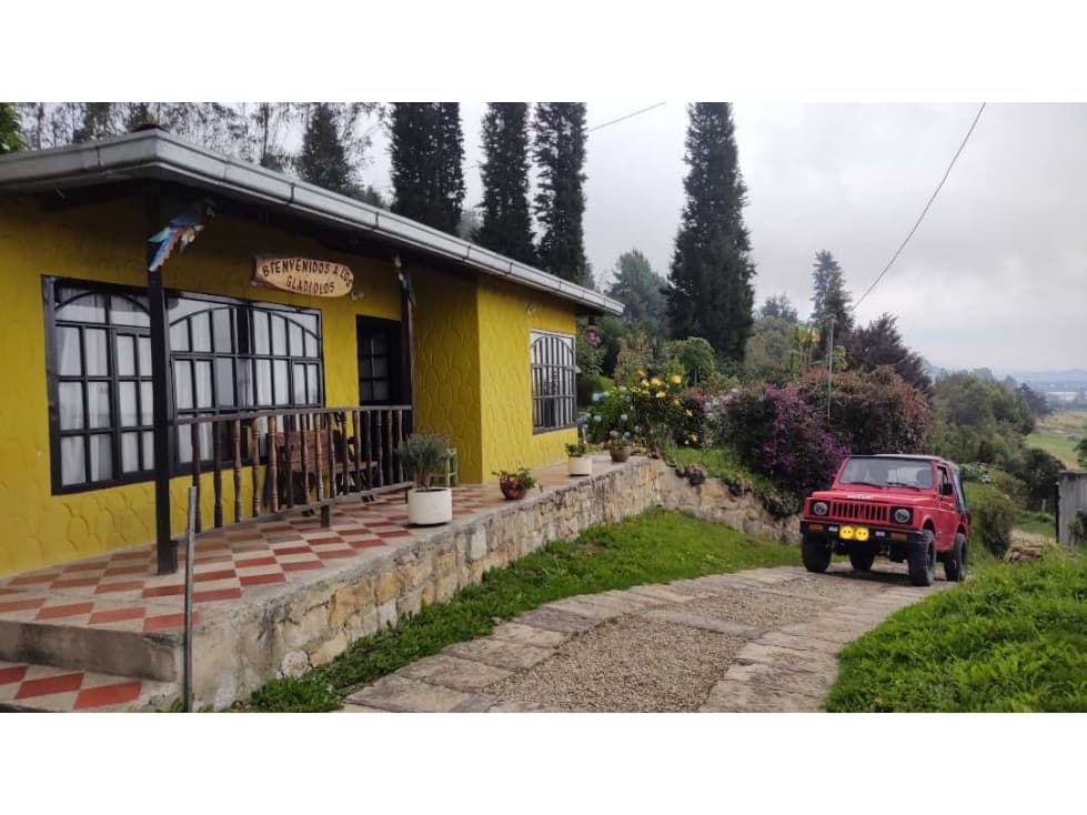 VENDO FINCA DE 6.340 m2, CON CASA CAMPESTRE Y VISTA PANORÁMICA - 1