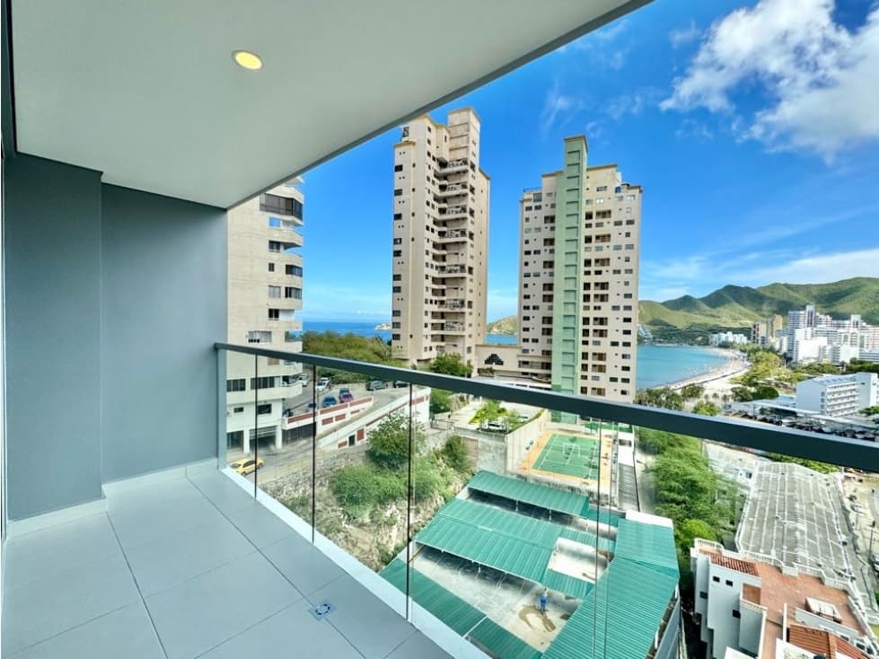 Apartamento con vista al mar y permiso turístico en el rodadero - 1