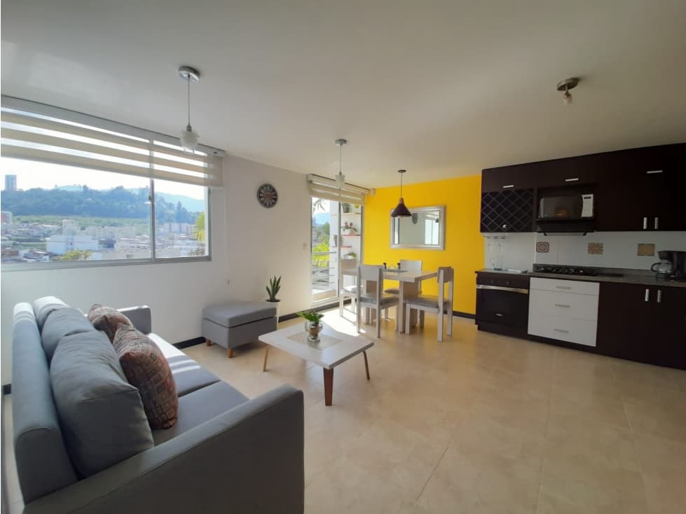 Alquiler Apartamento Amoblado en Av.Santander Manizales,COD 6875812 - 1